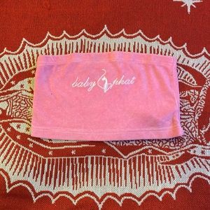 Baby Phat Velour tube top